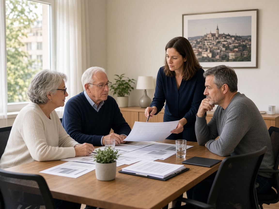 Family meetings at Greenwharf Planning